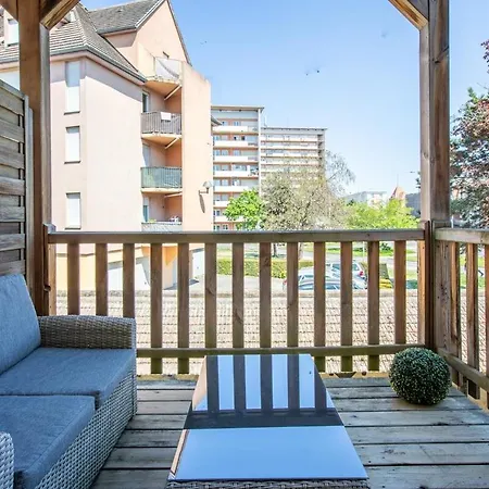 Lägenhet Les Berges Du Logelbach - Cosy - Terrasse - Centre Colmar